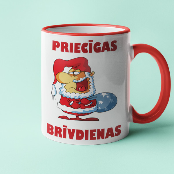 Krūze "Priecīgas Brīvdienas"