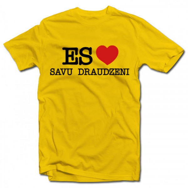 T-krekls "Es mīlu savu draudzeni"