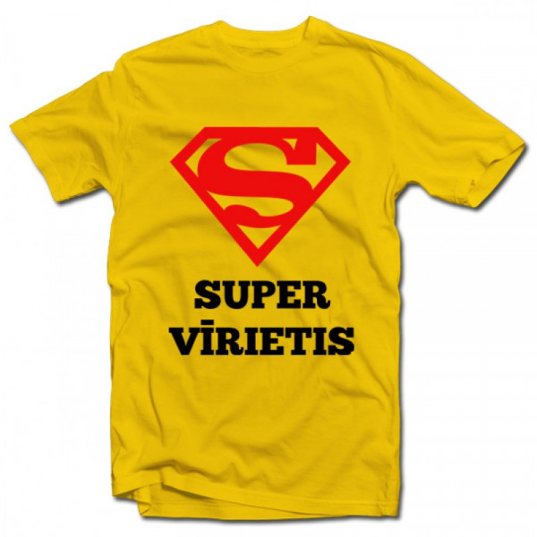 T-krekls "SUPER VĪRIETIS"
