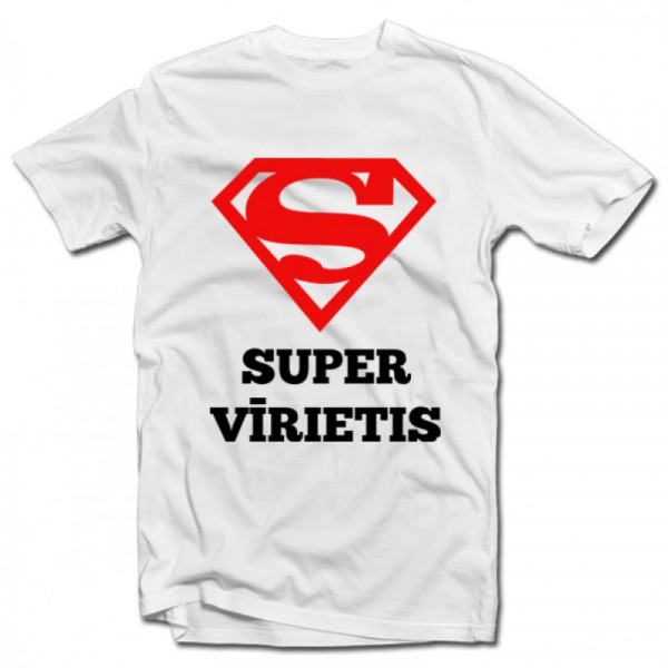 T-krekls "SUPER VĪRIETIS"