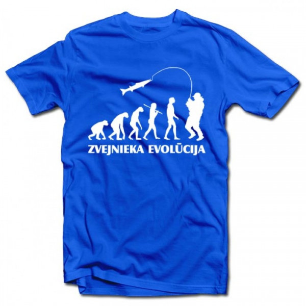 T-krekls "Zvejnieka evolūcija"