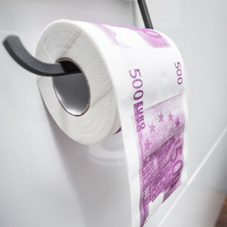 Tualetes papīrs "500 Eiro"