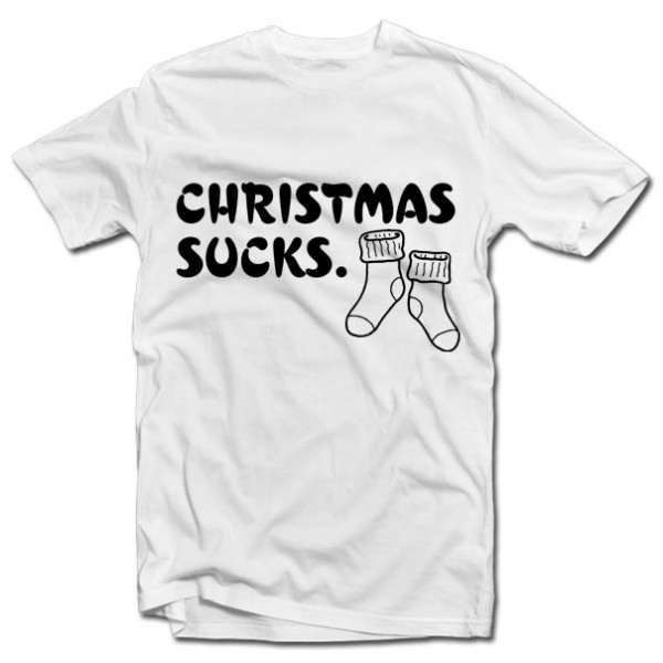 T-krekls "Christmas Sucks"