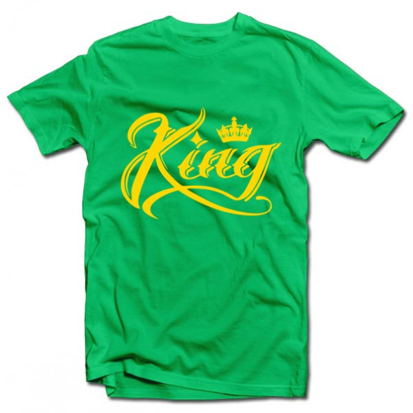 T-kreklu komplekts "King & Queen"