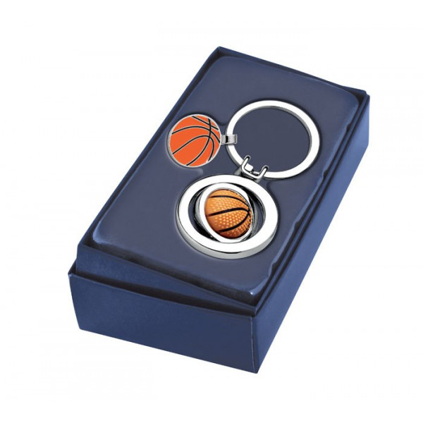 Atslēgu piekariņš "Basketbola bumba" ar Jūsu iegravētu tekstu