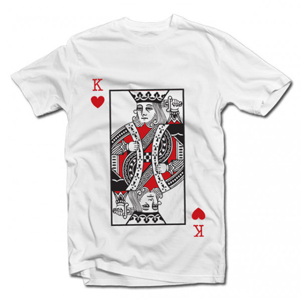 T-kreklu komplekts "King & Queen" ar apduku abās pusēs