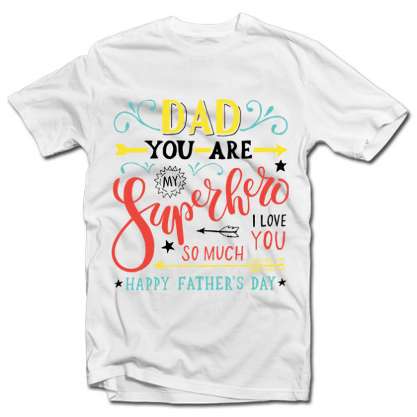 T-krekls "Mans tētis - Supervaronis!"