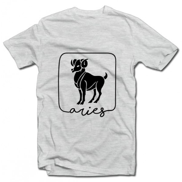 T-krekls ar zodiaka zīmi "Auns"