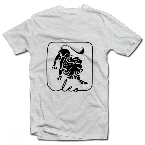 T-krekls ar zodiaka zīmi "Lauva"