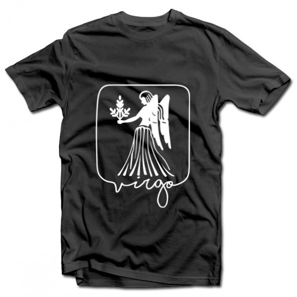 T-krekls ar zodiaka zīmi "Jaunava"