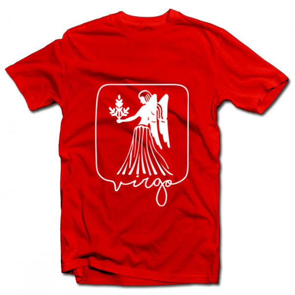 T-krekls ar zodiaka zīmi "Jaunava"