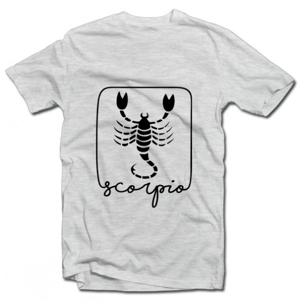 T-krekls ar zodiaka zīmi "Skorpions"