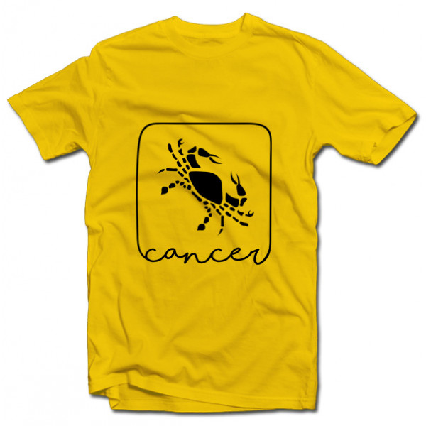 T-krekls ar zodiaka zīmi "Vēzis"