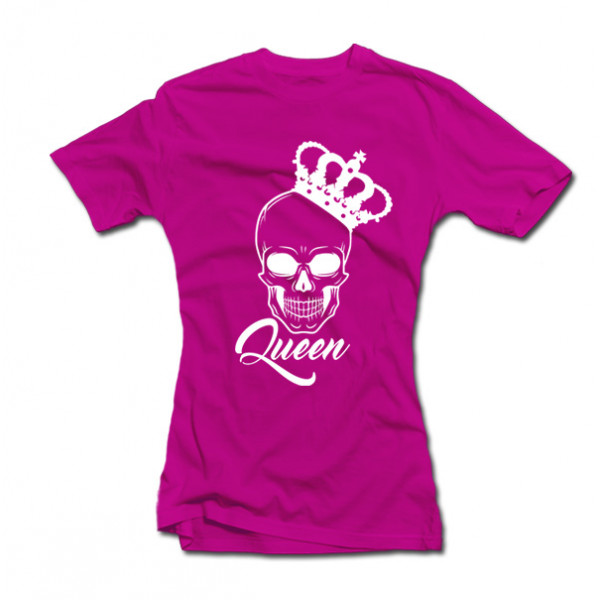T-kreklu komplekts "King & Queen" ar galvaskausiem