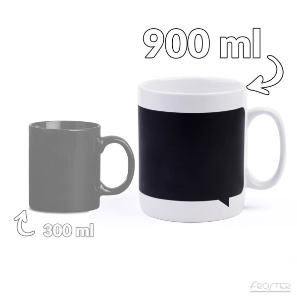 Gigantiska krūze "Tāfele" (900ml) Gigantiska krūze "Tāfele" (900ml)