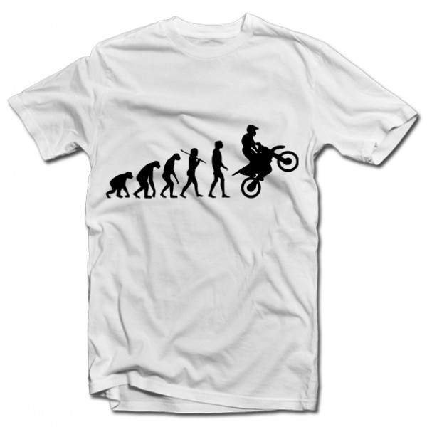T-krekls "Motociklista evolūcija"