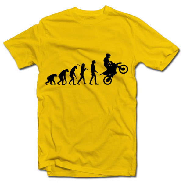 T-krekls "Motociklista evolūcija"