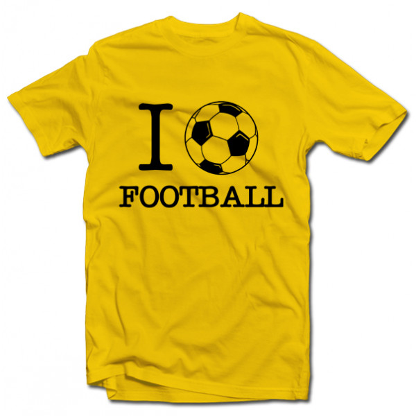 T-krekls "I love Football"