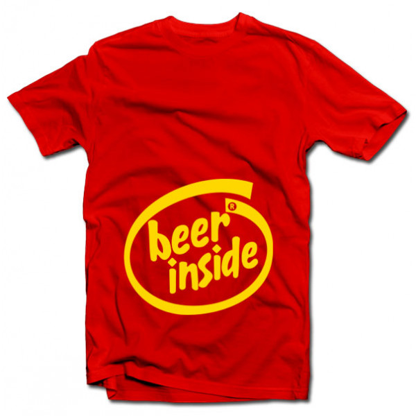 T-krekls "Beer inside"