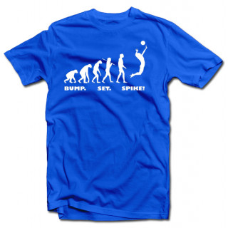 T-krekls "Volejbolista evolūcija"