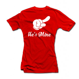 Sieviešu T-krekls "He's mine"