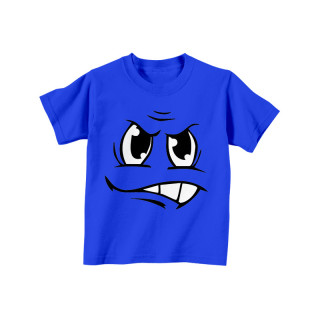Bērnu T-krekls "Dusmīga seja"