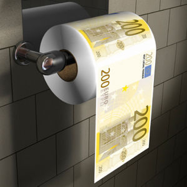 Tualetes papīrs "200 Eiro"
