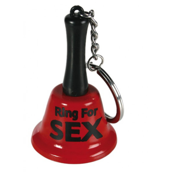 Zvans - atslēgu piekariņš "Ring for Sex"