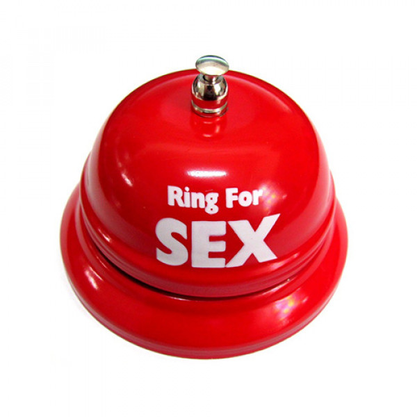 Viesnīcas recepcijas zvans "Ring for sex"