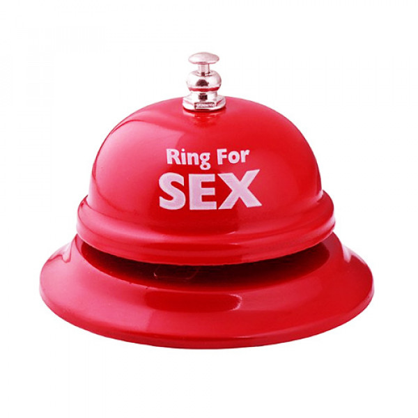 Viesnīcas recepcijas zvans "Ring for sex"