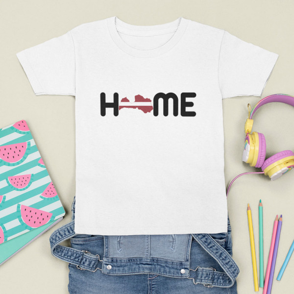 Bērnu T-krekls "Home"