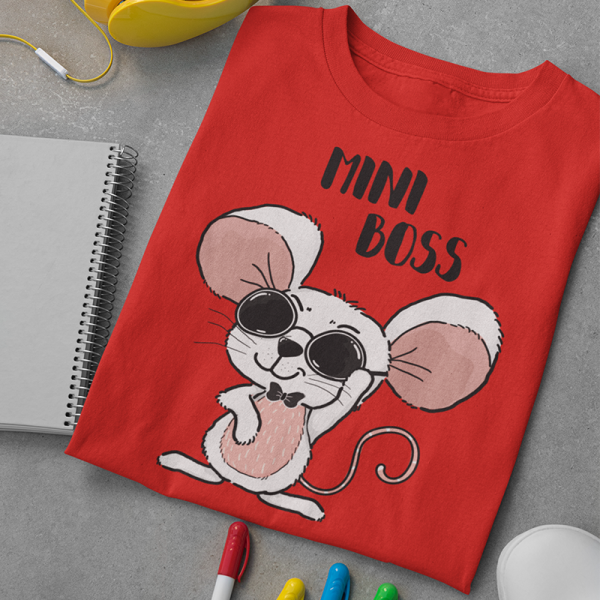Bērnu t-krekls "Mini Boss"
