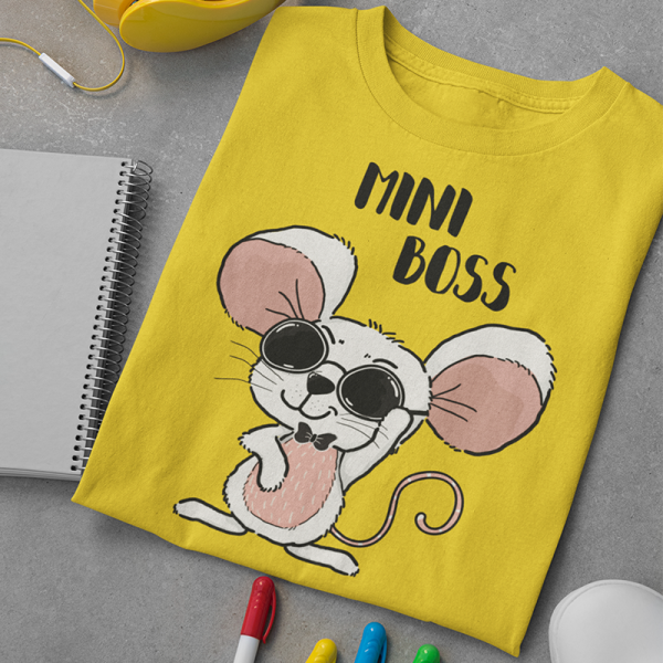 Bērnu t-krekls "Mini Boss"