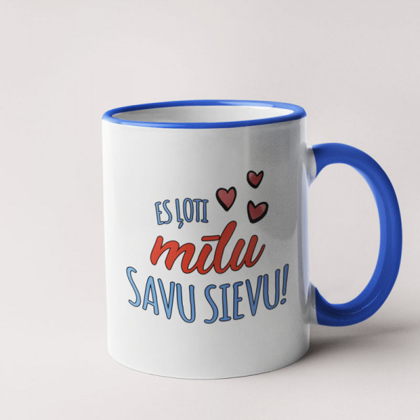 Krūze "Mīlu savu sievu"