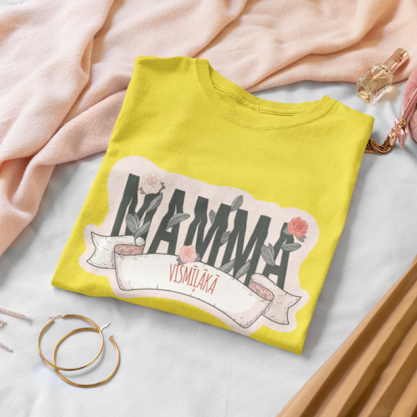 Sieviešu T-krekls "Vismīļākā MAMMA"