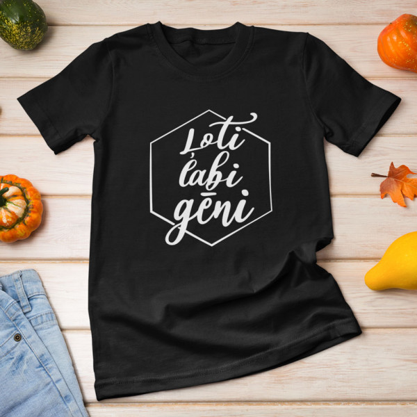 Sieviešu T-krekls "Labi gēni"