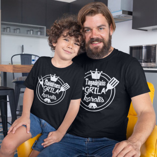 T-krekla komplekts "Grila karaļi"