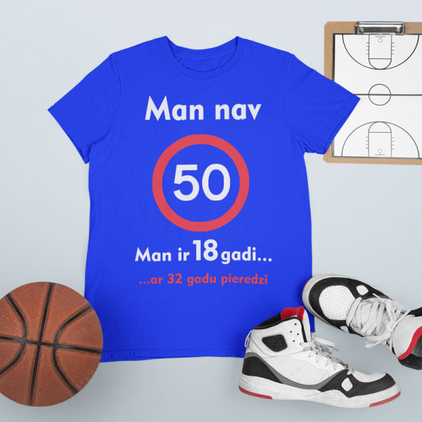 T-krekls "Man nav 50"