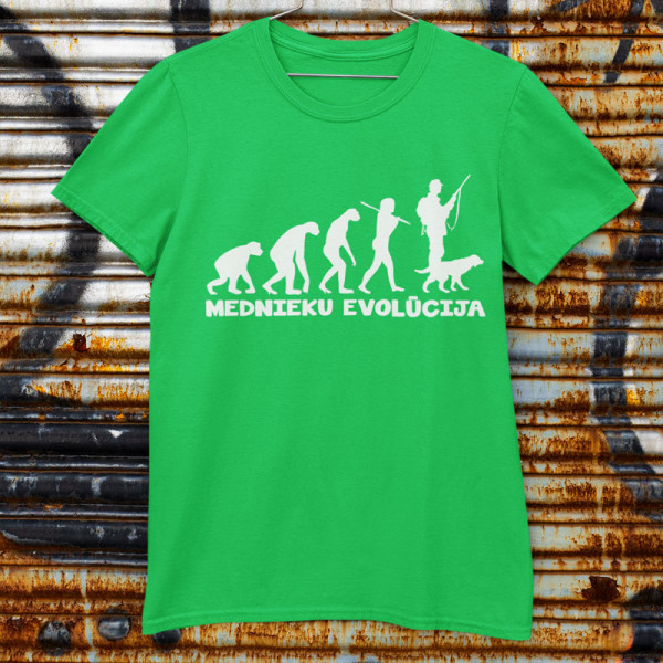 T-krekls "Mednieku evolūcija"