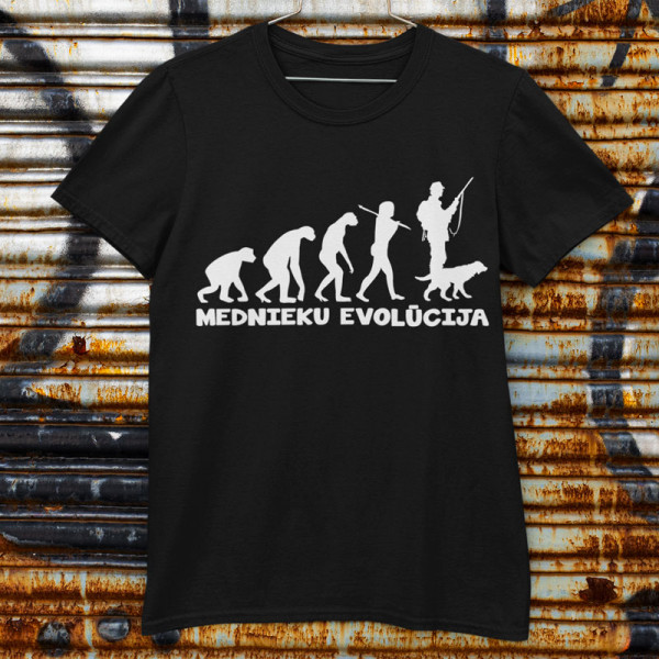 T-krekls "Mednieku evolūcija"
