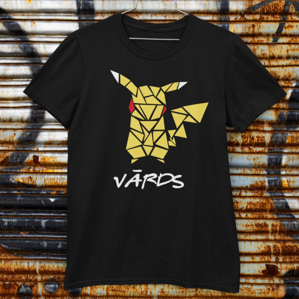 T-krekls "Pokemon" ar Jūsu izvēlētu vārdu