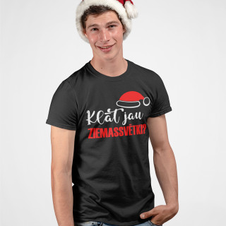 T-krekls "Klāt jau Ziemassvētki?"