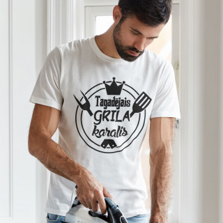 T-krekls "Pašreizējais grila karalis"