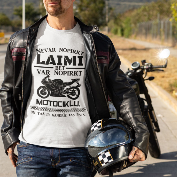 T-krekls "Varu nopirkt motociklu"