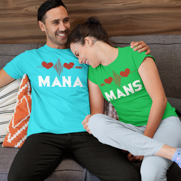 T-kreklu komplekts "Mans"