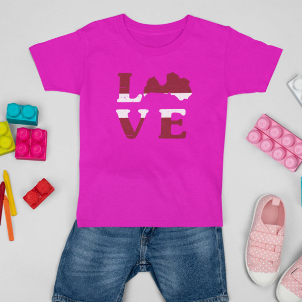 Bērnu T-krekls "LOVE"