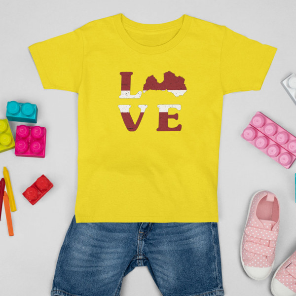 Bērnu T-krekls "LOVE"