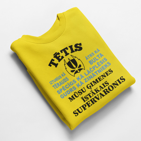T-krekls "Viņš ir supervaronis"