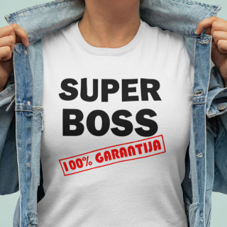 Sieviešu T-krekls "Super Boss"
