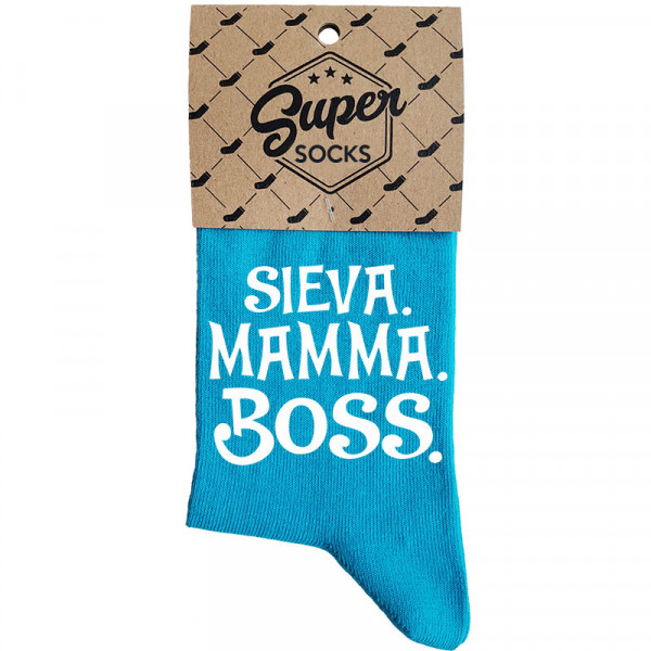 Sieviešu zeķes "Sieva. Mamma. Boss."